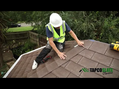 Tapco Plastic Slate Classic Hip / Ridge - Pewter Grey (804) | Roofin ...