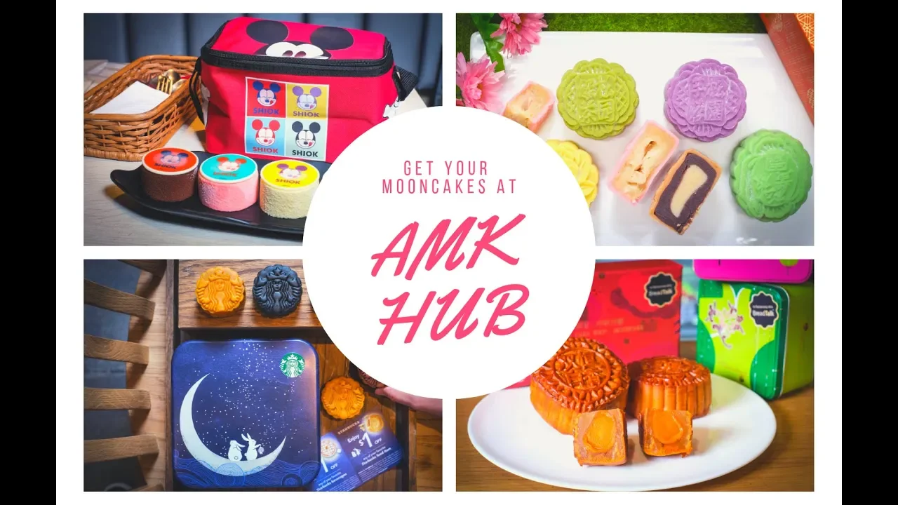 Get your mooncakes at AMK HUB today!