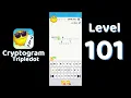 Cryptogram Tripledot Level 101 Answer SolutionGuruji