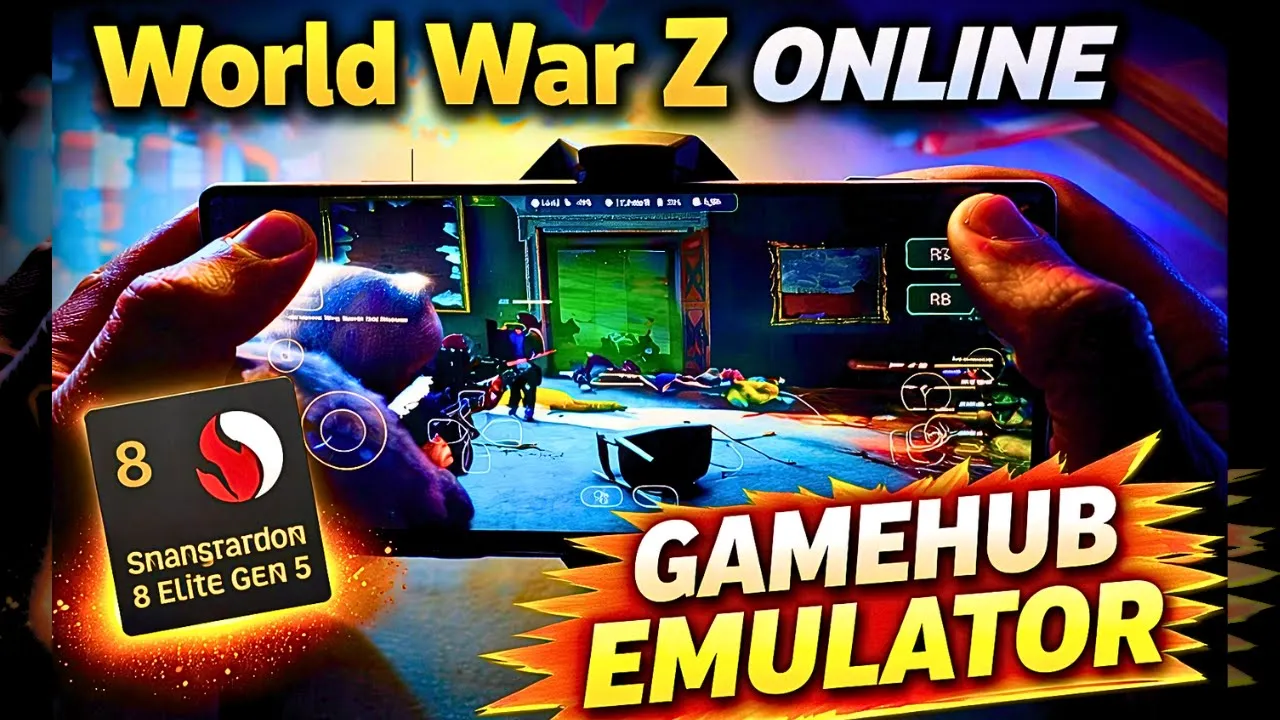 World War Z ONLINE - Gamehub Emulator Android | Snapdragon 8 Elite Gen 5
