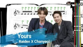 Download Yours | Raiden \u0026 EXO Chanyeol | Violin SHEET MUSIC [With Fingerings] [Level 4] MP3