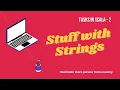 Tasks in Scala - 2 You will become an interpolated-string-badass