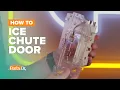 How to replace Ice Chute Door part WPW10577864 on your Whirlpool Maytag KitchenAid Refrigerator