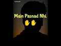 Download Lagu Mujhe Pasand Hai Wo Log 🤞🤞 WhatsApp Status Sayari !! PS Prasant !!