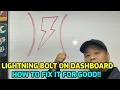 Lightning Bolt Warning Light Showing Up On Dashboard How to Fix It for Dodge Chrysler Jeep etc