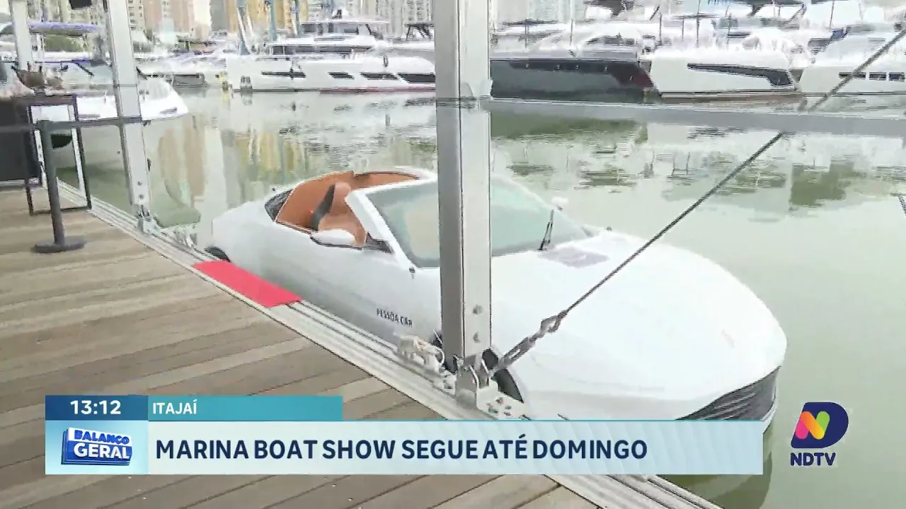 Marina Boat Show em Itajaí promete movimentar a cidade até domingo
