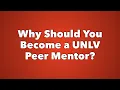 Why Should You Become a Peer Mentor