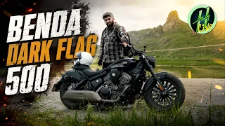 İlk Ən Ağır Motosikletim / Benda Dark Flag 500