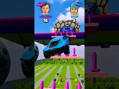 ANDREY sur LADA RUSSE vs POCOYO sur LAMBO dans BeamNG Drive