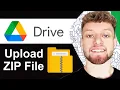 How To Upload Zip File in Google Drive Step By Step