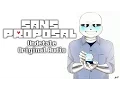 Sans Proposal Request Undertale Original
