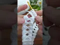 Crochet bah handle #crochet #tunisiancrochet