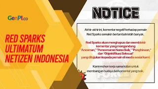 Netizen Indonesia Dominasi Komentar Negatif, Red Sparks Beri Peringatan