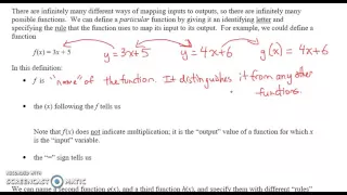 Function Notation 1 2