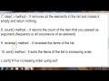 List functions in python in hindi remove clear pop extend del in python 2