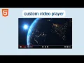 How to create custom player HTML Part