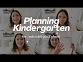 How I Make a Daily Schedule Plan for Kindergarten