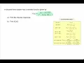 Example Impulse response from transfer function using z-transform table