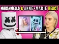 Download Lagu MARSHMELLO \u0026 ANNE-MARIE REACT TO THEMSELVES (Friends)