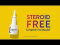 Astepro is Steroid-Free vs Flonase