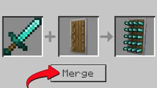 I can COMBINE ITEMS in Minecraft