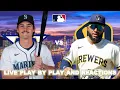Seattle Mariners vs Milwaukee Brewers Live Play-By-Play Reactions