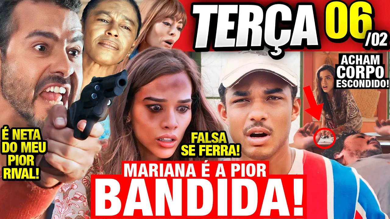 RENASCER - Capítulo de hoje 06/02 TERÇA - Resumo Completo da Novela Renascer Hoje 06/02/24