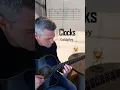 Download Lagu Coldplay - Clocks (acoustic intro) with TAB #shorts