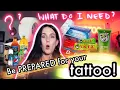 Be PREPARED for your tattoo All the stuff you need AFTER LINKS HAYLEETATTOOER
