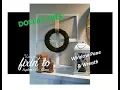 DIY Dollar Tree Window Pane Wreath