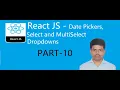 Part-10 Multi Select using react-select library