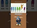 Lagu MONDAY → SUNDAY MSM #mysingingmonsters #shorts #memes #msm