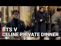 Download Lagu BTS Taehyung Private Dinner with TWS \u0026 Celine Team in Paris | V 뷔 Paris Fashion Show 2025