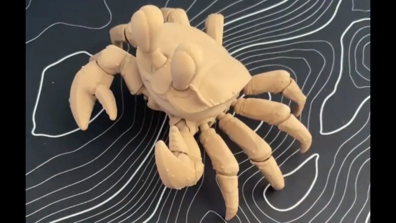 Ghost Crab - Articulated Figure