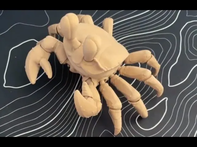 Ghost Crab - Articulated Figure video thumbnail