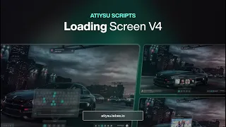 FiveM Loading Screen Script V4 Modern Customizable UI - Aty Scripts
