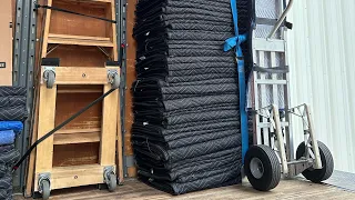 How to Fold a Moving Pad Moving Blanket Top Team Moving