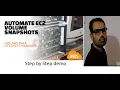 Automate EC2 Snapshots with AWS Lifecycle Manager EBS Snapshot Automation in AWS