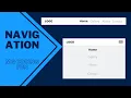 How to create different types of responsive navigation using HTML CSS Mg Coding Fun
