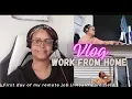 Realistic First day WFH work from home as a Customer Service Rep CVS Healthcare
