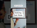 How to solve Dot Plots for the Math TSI TEST