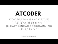 AtCoder Beginner Contest 167 PROBLEM A B C C SOLUTION