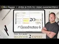 How to Use GoodNotes 6 From Beginner to Expert Digital Planner