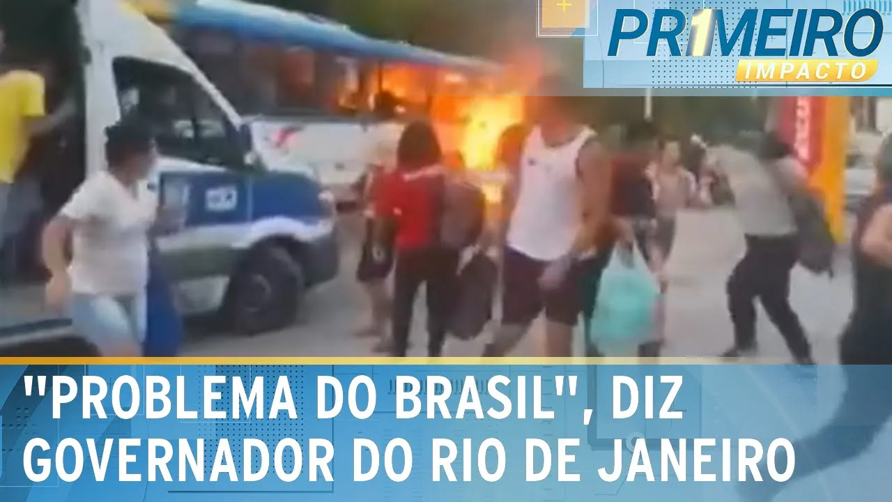 Após ataques, Castro diz que “esse não é mais um problema do Rio” | Primeiro Impacto (24/10/23)