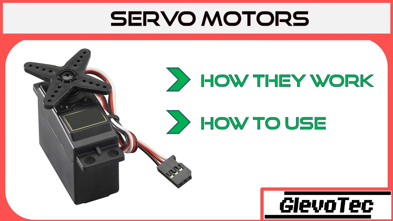 Servo tutorial : How does a servo motor work? / How to use a servo