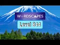 Wordscapes STORM level 844 gameplay Answers Solution