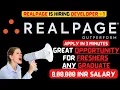 Apply Easy REAL PAGE Hiring Freshers Jobs SOFTWARE DEVELOPER Any Graduate 7 5 LPA Salary