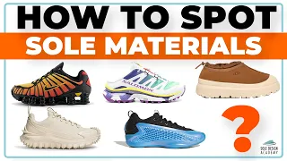 Sole Design Material Masterclass TPU vs Rubber vs EVA Sole Construction Breakdowns