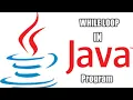 WHILE LOOP IN JAVA Hindi Urdu