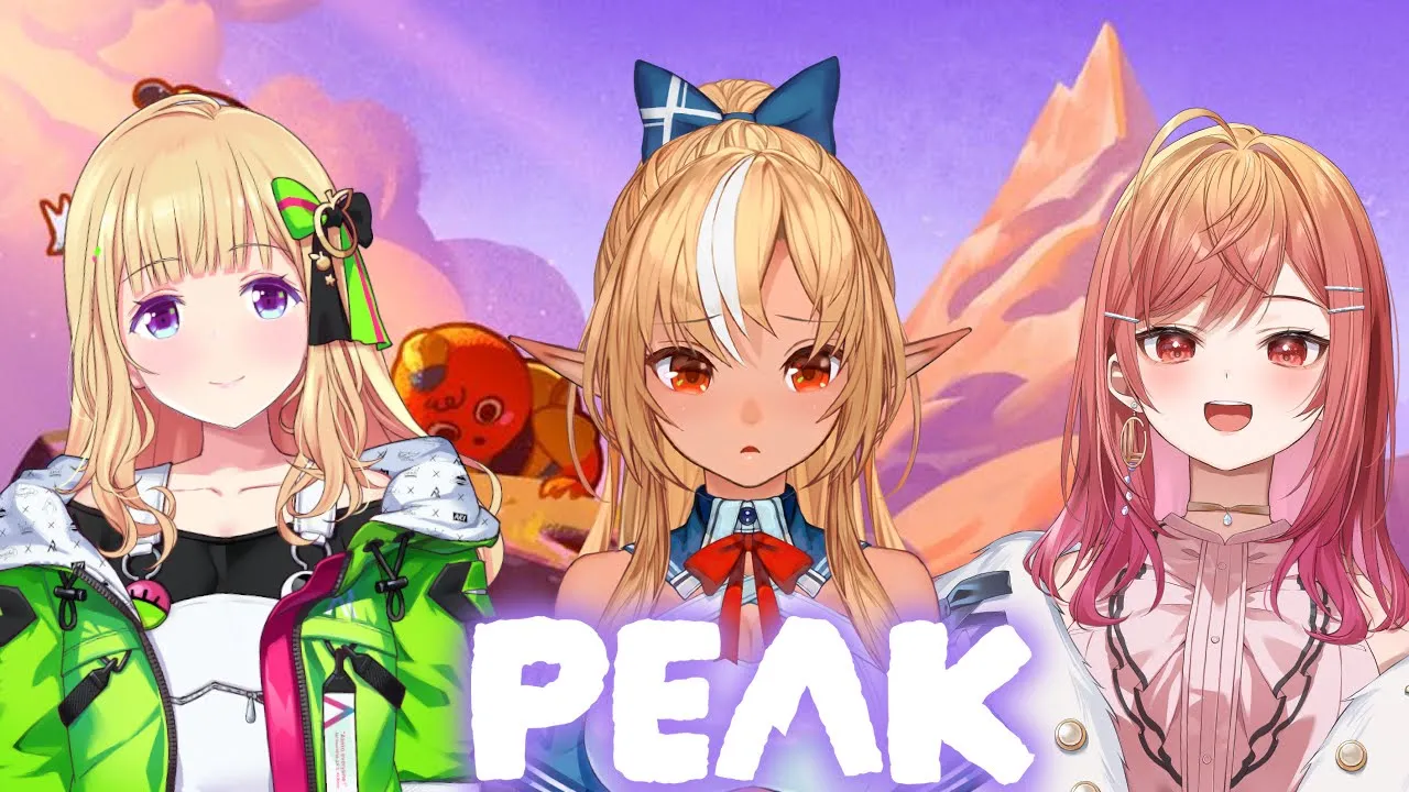 【PEAK】二人のお姉さんに挟まれて再び山登り【不知火フレア/ホロライブ】